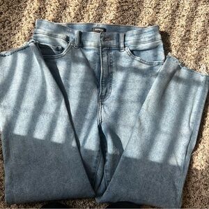 Express Light blue mom Jeans